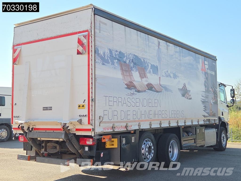 DAF CF 400 6X2 Lift+Steering Axle Retarder 2t Tailgate Kamioni sa ciradom