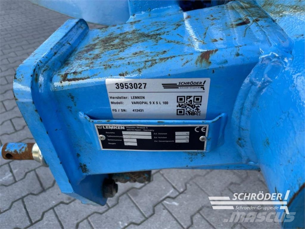 Lemken VARIOPAL 9 X 5 L 100 Pöördadrad
