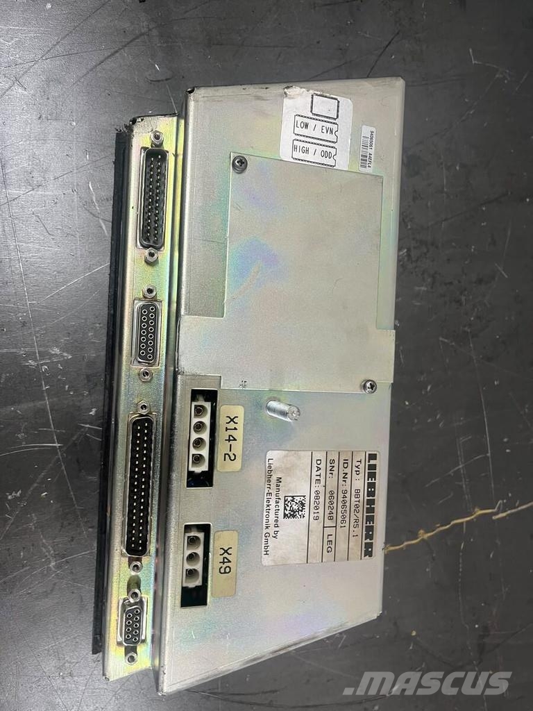 Liebherr A900, A904, A914, A924, A934, A944, A954. Elektronika