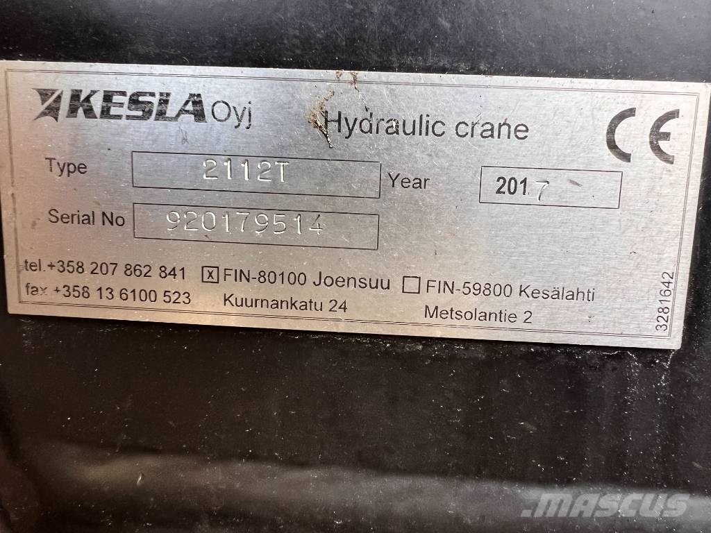 Kesla 2112T Timber cranes