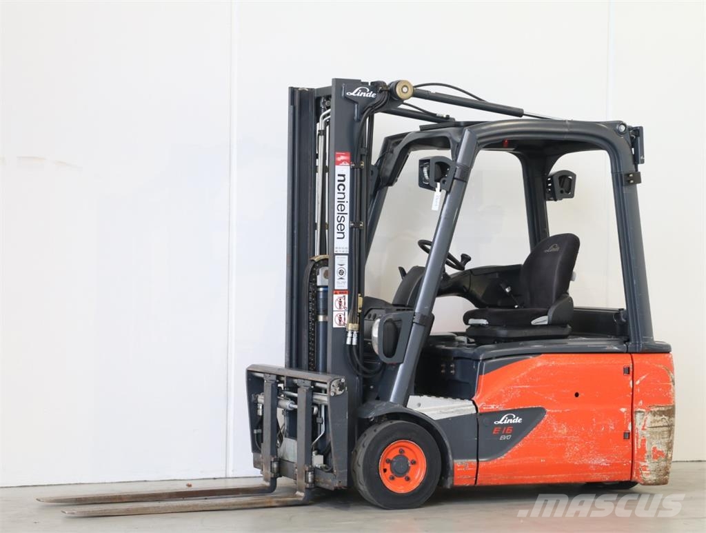 Linde E16L EVO/386-02 Elektro Stapler