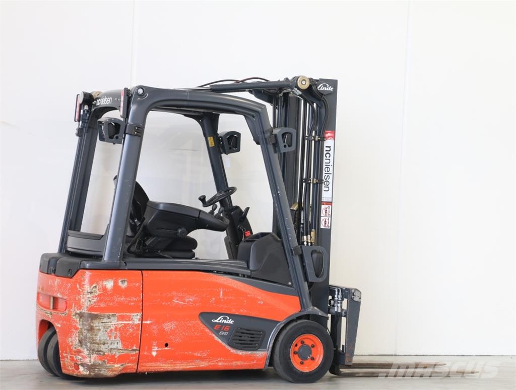 Linde E16L EVO/386-02 Elektro Stapler