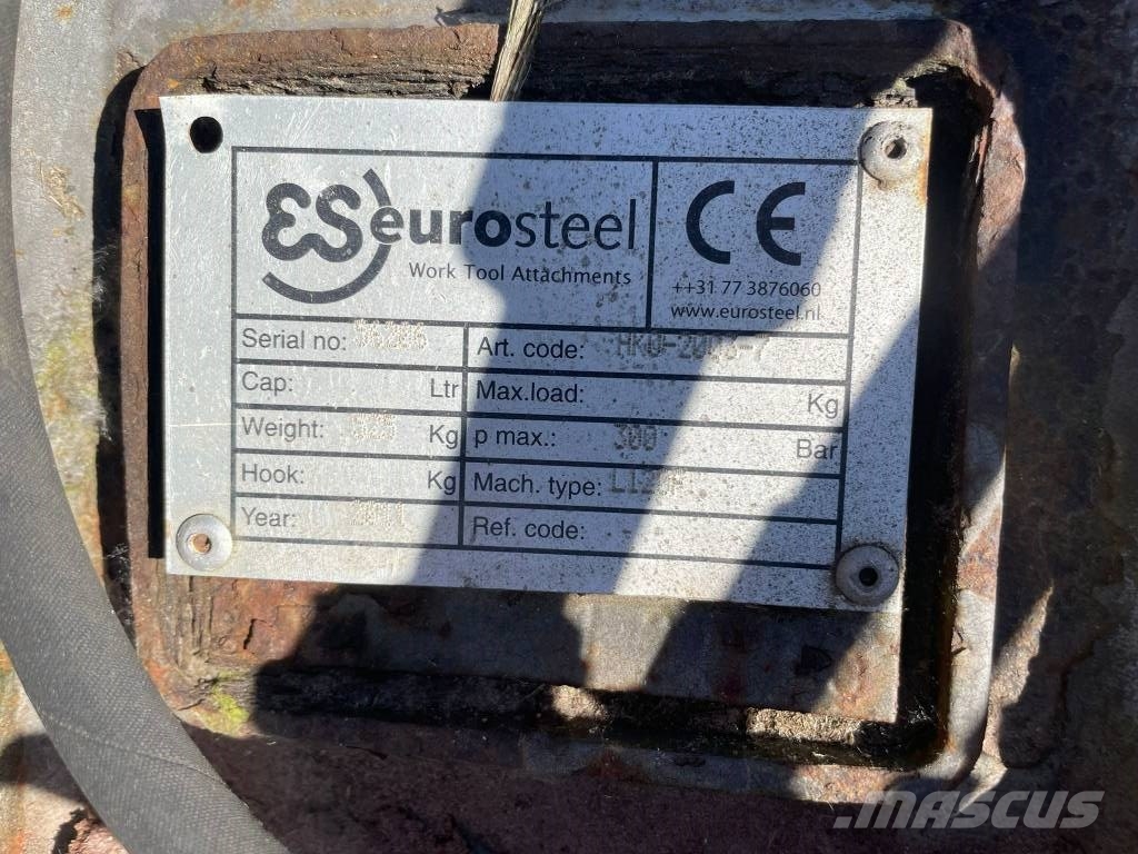 Eurosteel Snelwissel WielladerHKO-2003-7 Hydraulisch Chargeuse sur pneus