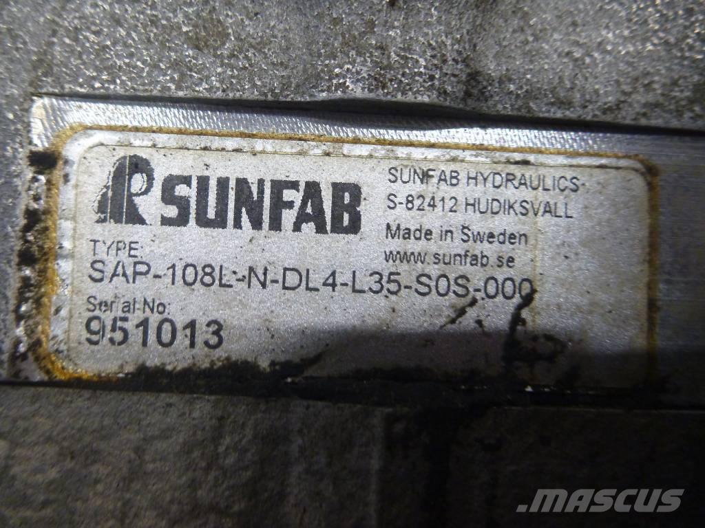 Hydraulpump 951013 Sunfab Hidrolik