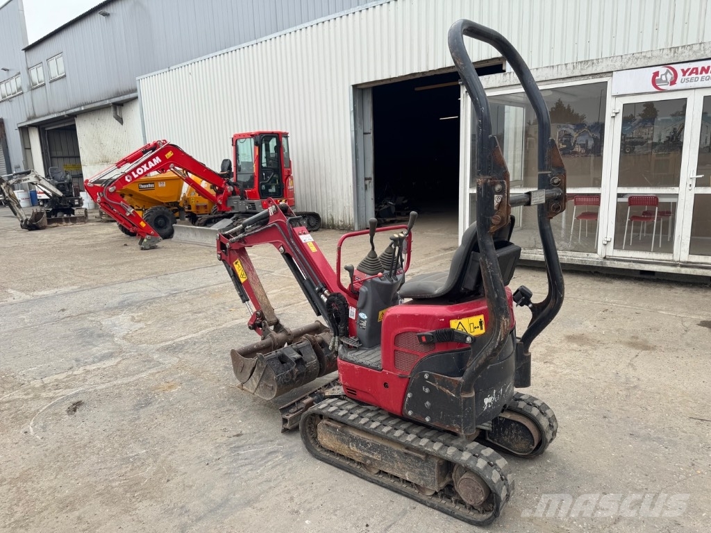Yanmar SV08 (1E760) حفارات صغيرة أقل من 7 طن (حفارات صغيرة)