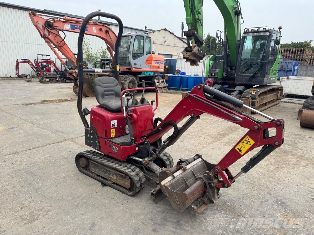 Yanmar SV08 (1E760) حفارات صغيرة أقل من 7 طن (حفارات صغيرة)