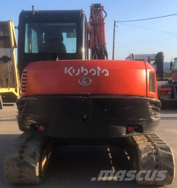 Kubota KX 080-4 Средни екскаватори 7т - 12т