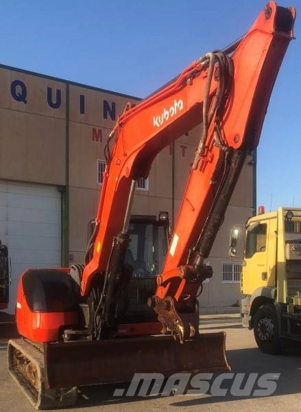 Kubota KX 080-4 Средни екскаватори 7т - 12т