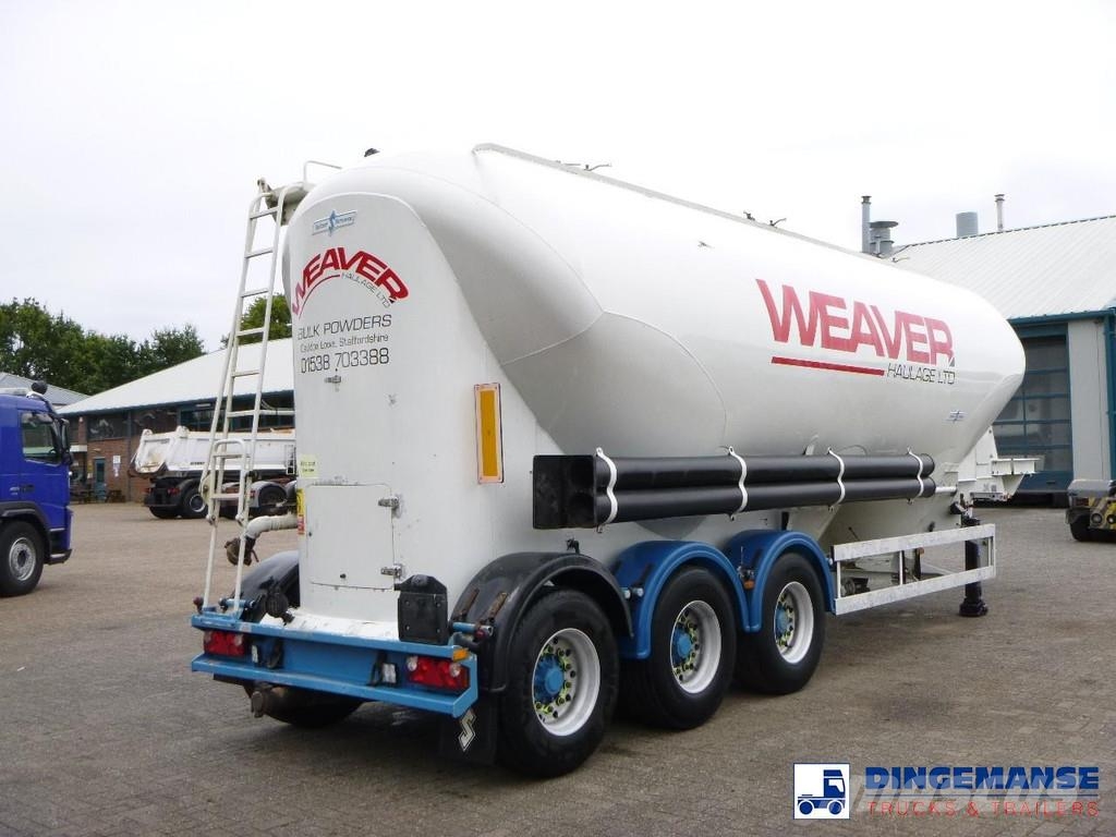 Spitzer Powder tank alu 43 m3 / 1 comp Tanksemi
