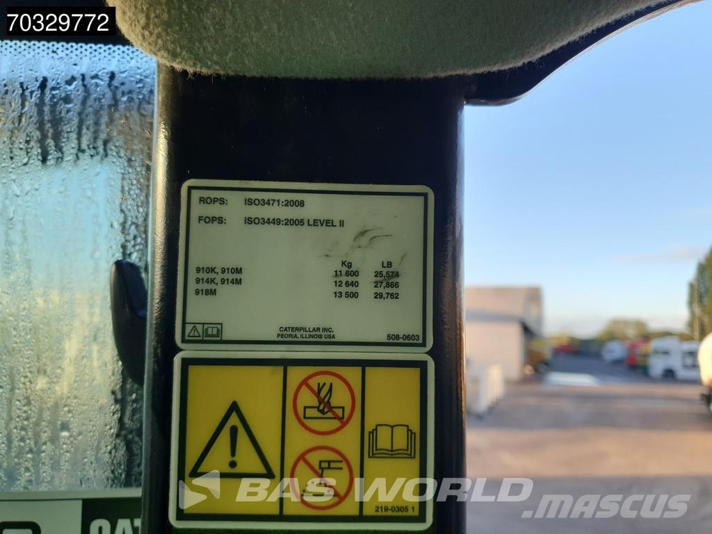 CAT 918 M A/C Wielladers