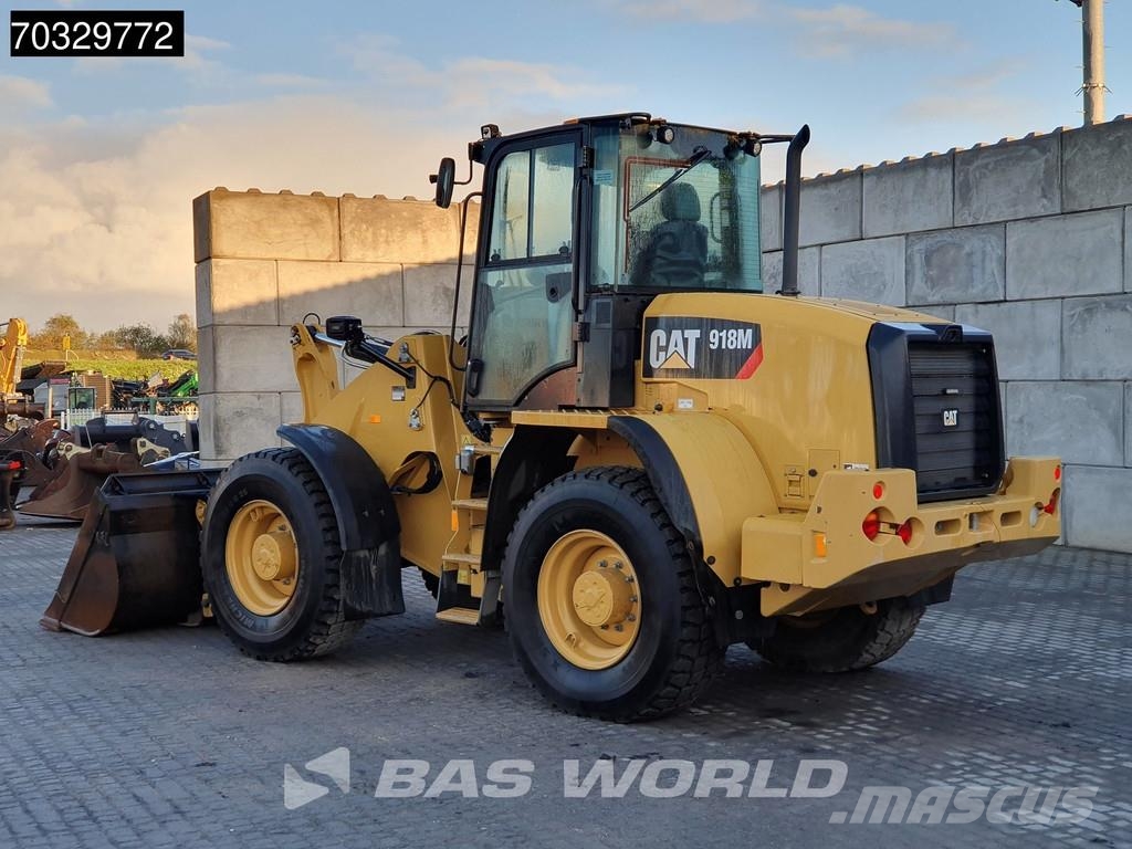 CAT 918 M A/C Wielladers