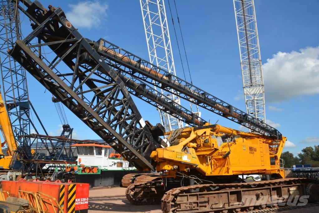 Hitachi KH 500 GLS piledriver / crane Rupshijskranen