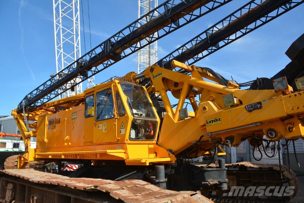 Hitachi KH 500 GLS piledriver / crane Rupshijskranen