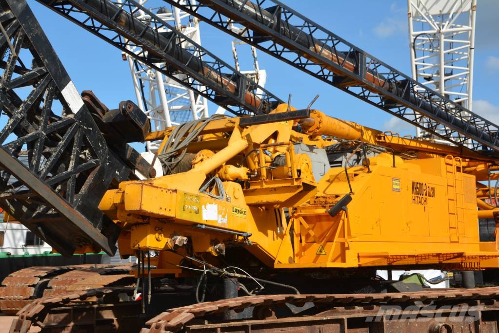 Hitachi KH 500 GLS piledriver / crane Rupshijskranen