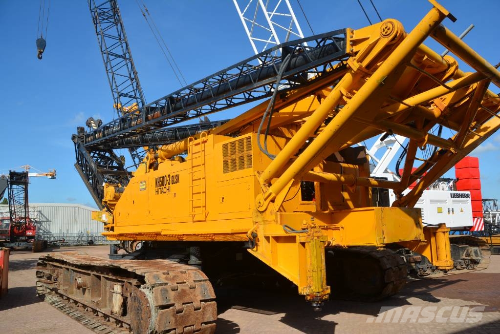 Hitachi KH 500 GLS piledriver / crane Rupshijskranen