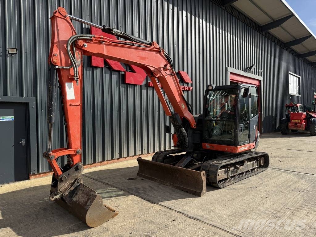Kubota KX 080-4 8t Mini Excavator Midi-gravemaskiner 7t - 12t