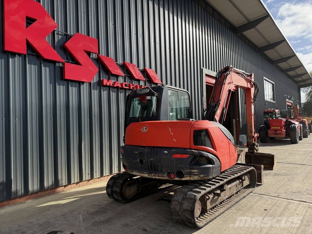 Kubota KX 080-4 8t Mini Excavator Midi-gravemaskiner 7t - 12t