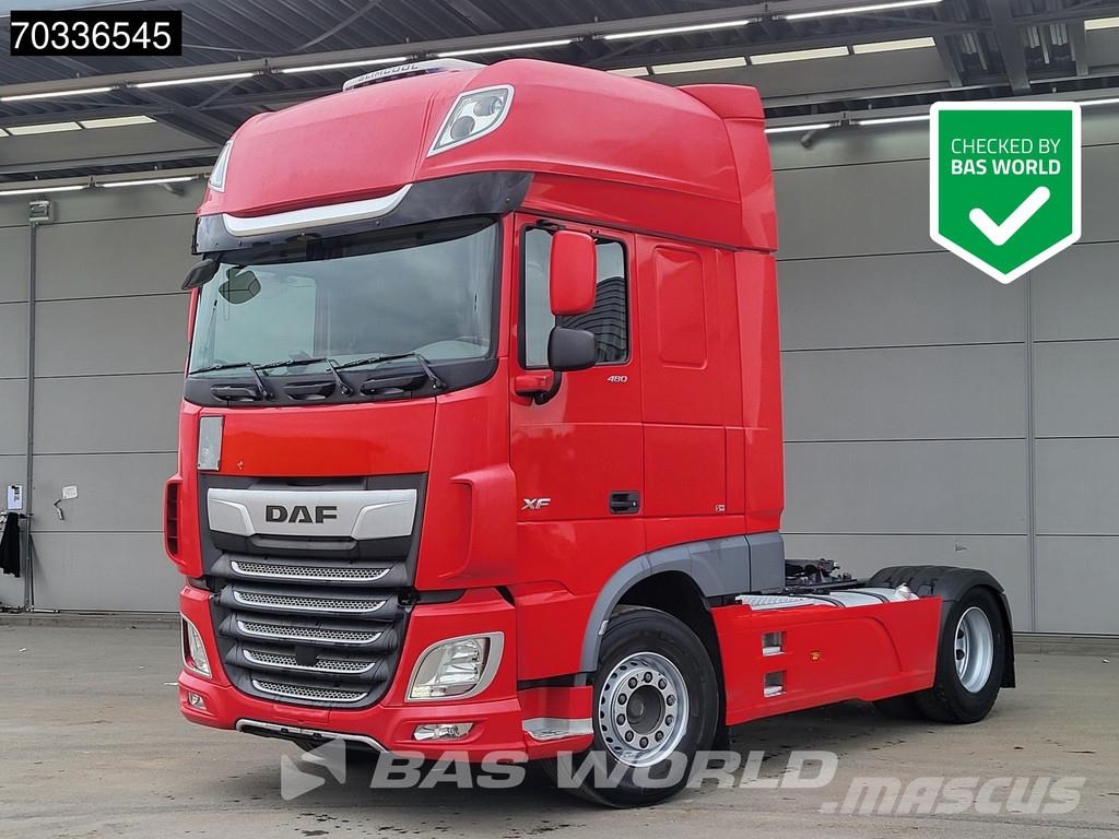 DAF XF 480 4X2 2xTanks Standklima ACC Truck Tractor Units
