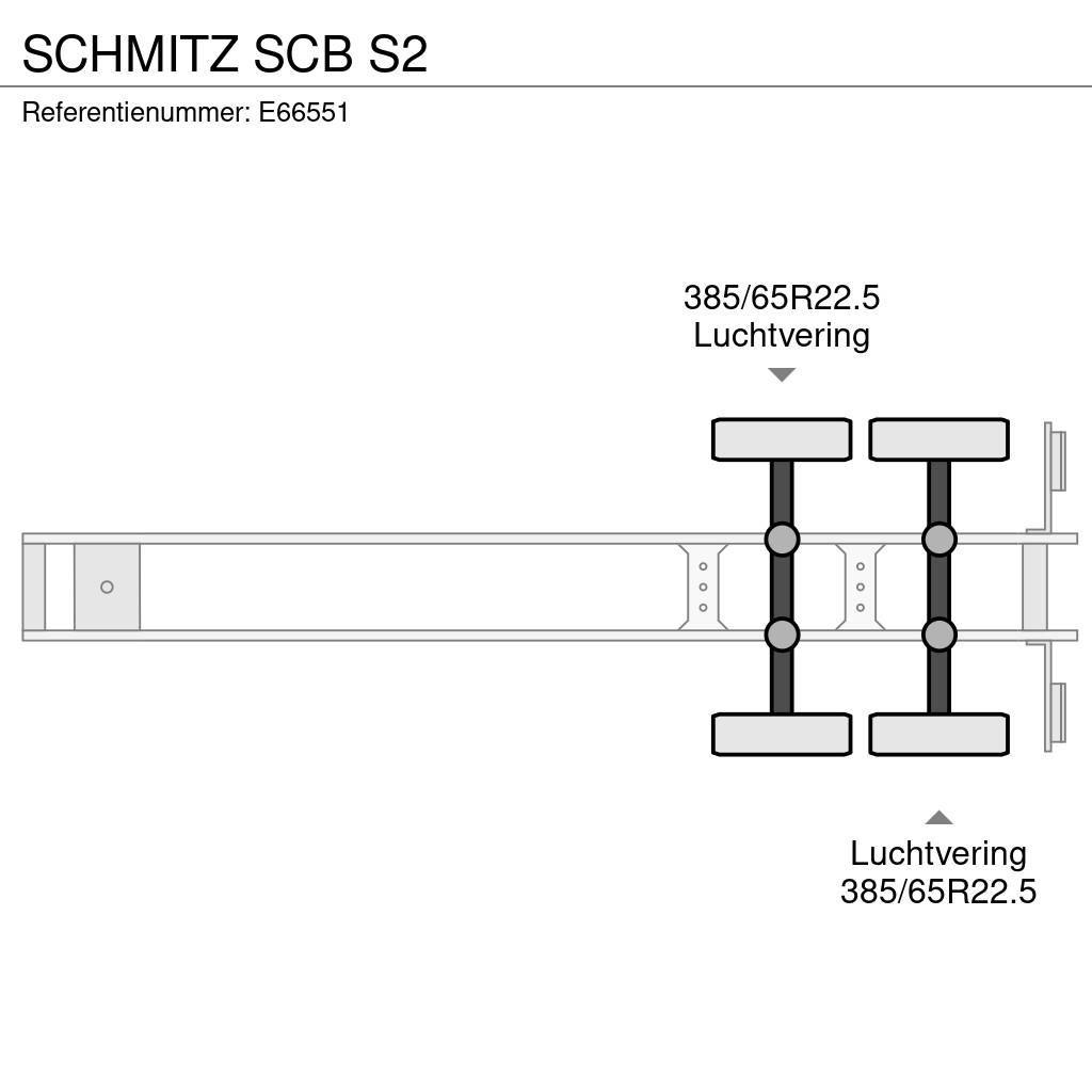 Schmitz Cargobull SCB S2 Полуремаркета фургони
