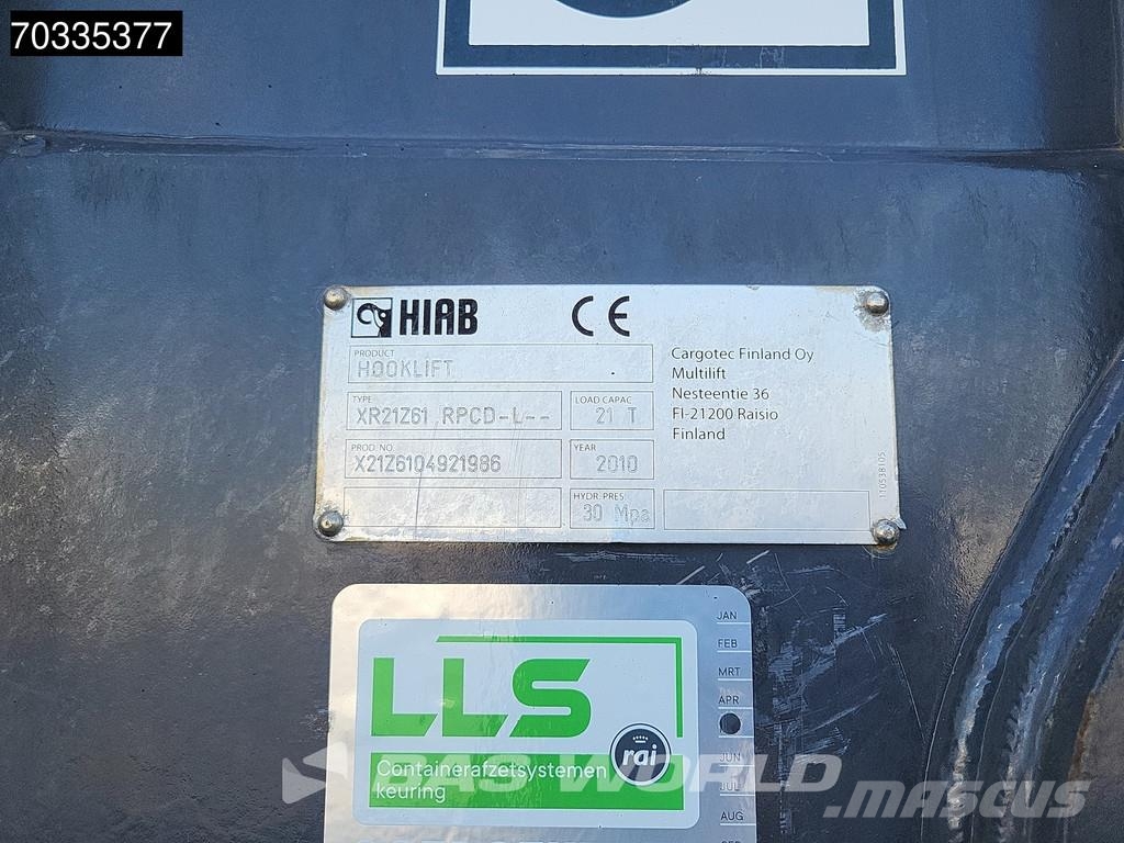 Scania P360 6X2 NL-Truck 21Ton HIAB XR21Z61 Lift-Axle Eur Horgos rakodó teherautók