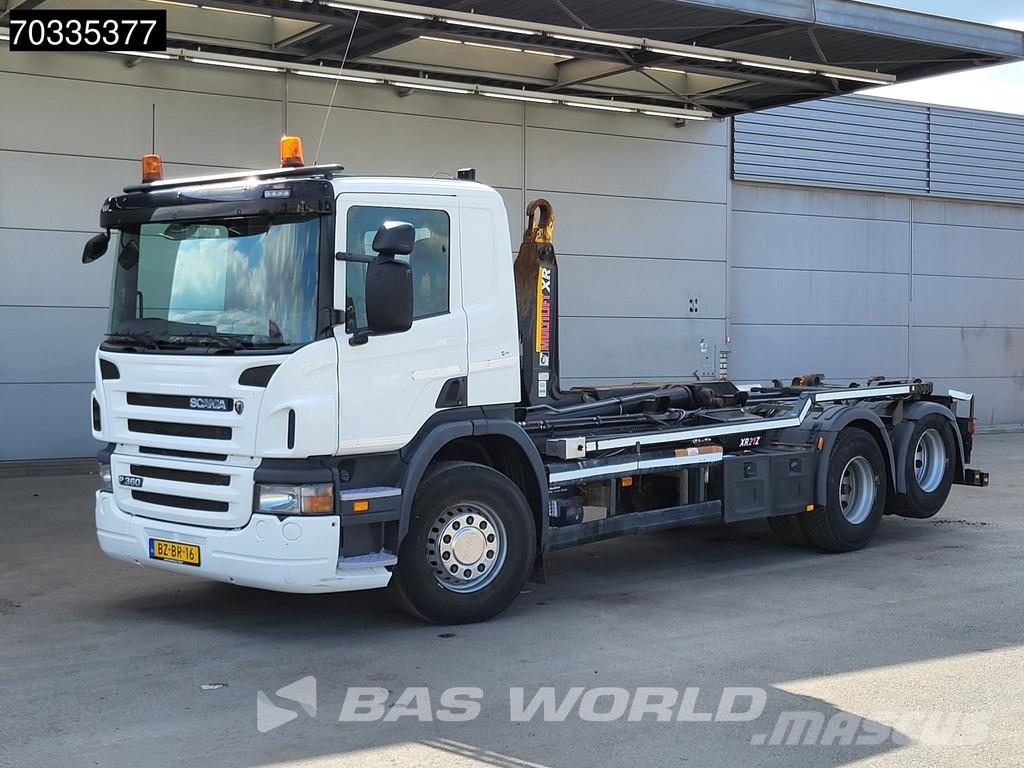 Scania P360 6X2 NL-Truck 21Ton HIAB XR21Z61 Lift-Axle Eur Horgos rakodó teherautók