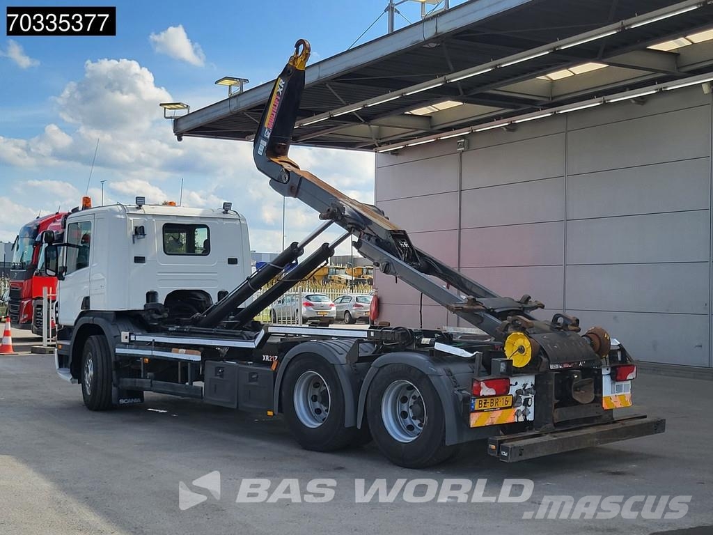 Scania P360 6X2 NL-Truck 21Ton HIAB XR21Z61 Lift-Axle Eur Horgos rakodó teherautók