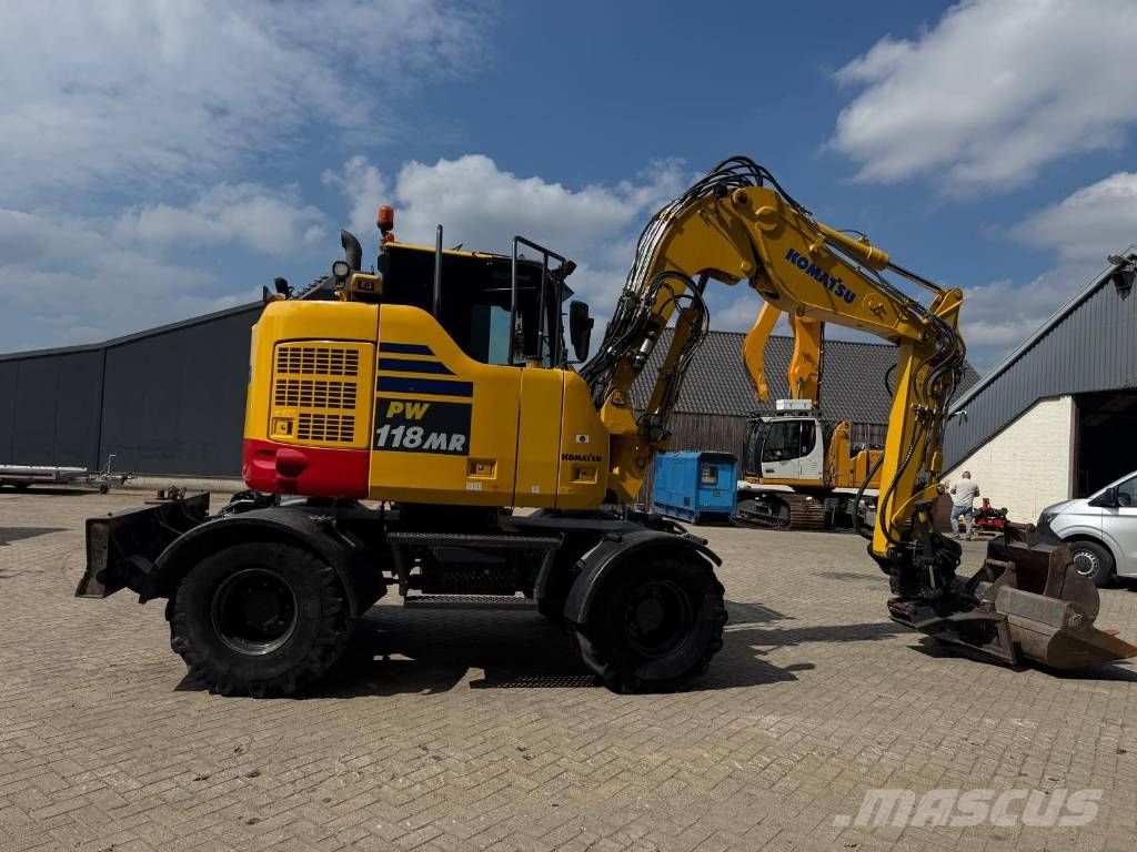Komatsu PW 118 MR-11 Steelwrist X12 Buckets Εκσκαφείς με τροχούς - λάστιχα