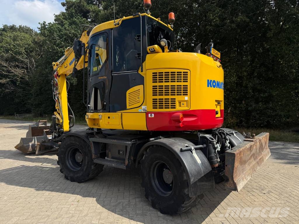 Komatsu PW 118 MR-11 Steelwrist X12 Buckets Εκσκαφείς με τροχούς - λάστιχα