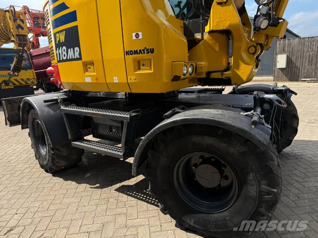 Komatsu PW 118 MR-11 Steelwrist X12 Buckets Εκσκαφείς με τροχούς - λάστιχα