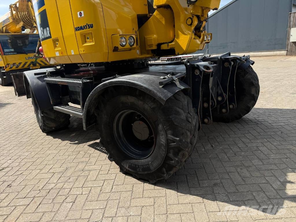Komatsu PW 118 MR-11 Steelwrist X12 Buckets Εκσκαφείς με τροχούς - λάστιχα