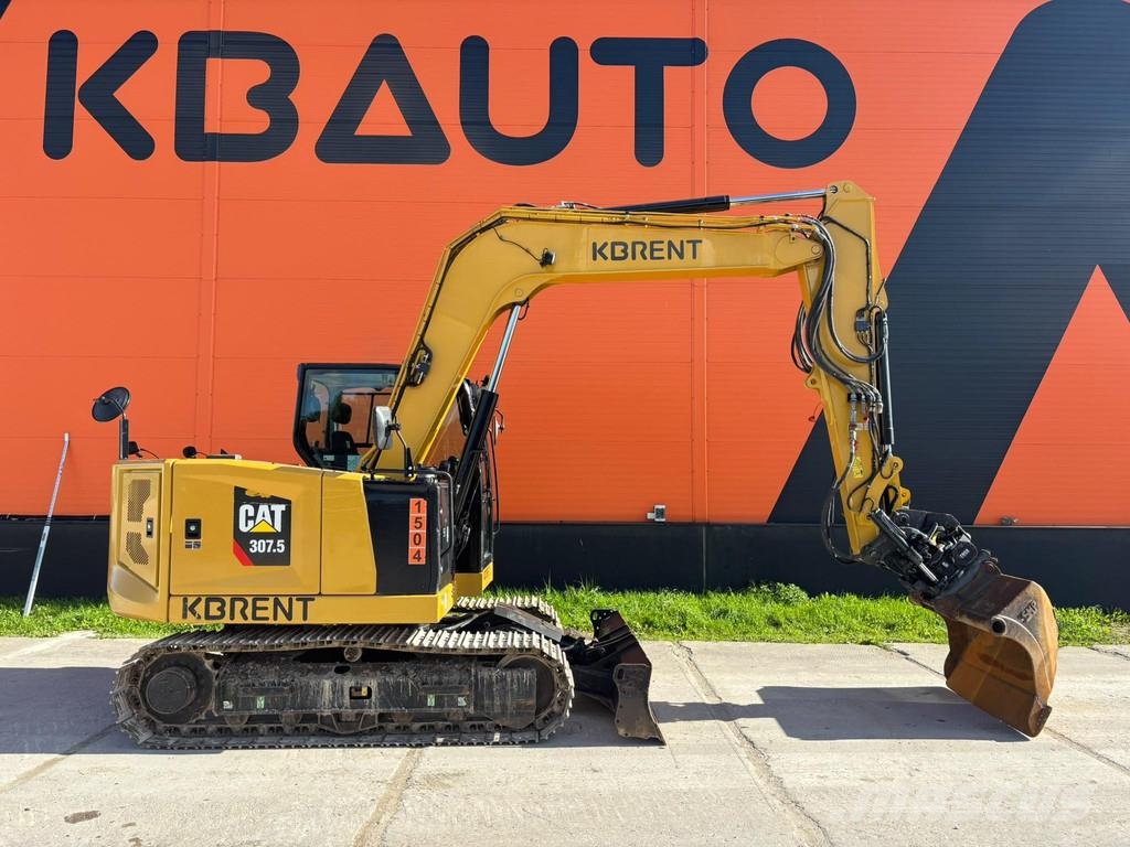 CAT 307.5 07A TILTROTATOR / CENTRAL LUBRICATION / AC Vidēja lieluma ekskavatori 7 t - 12 t