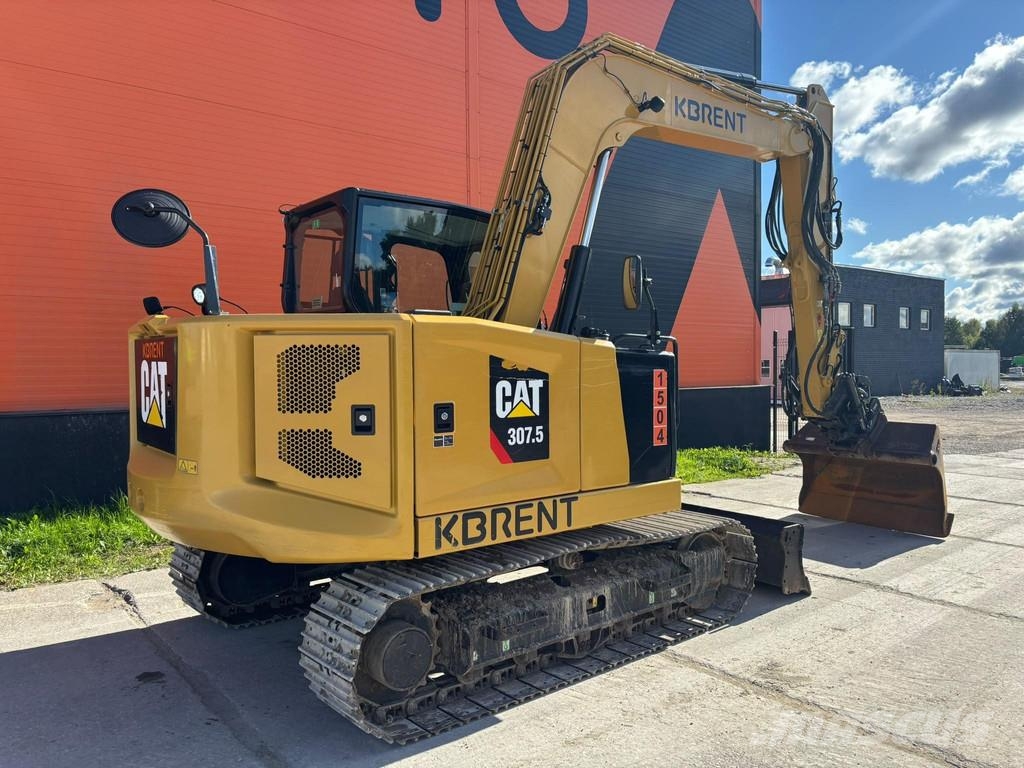 CAT 307.5 07A TILTROTATOR / CENTRAL LUBRICATION / AC Vidēja lieluma ekskavatori 7 t - 12 t