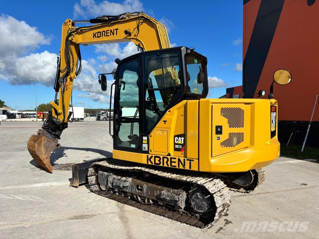 CAT 307.5 07A TILTROTATOR / CENTRAL LUBRICATION / AC Vidēja lieluma ekskavatori 7 t - 12 t