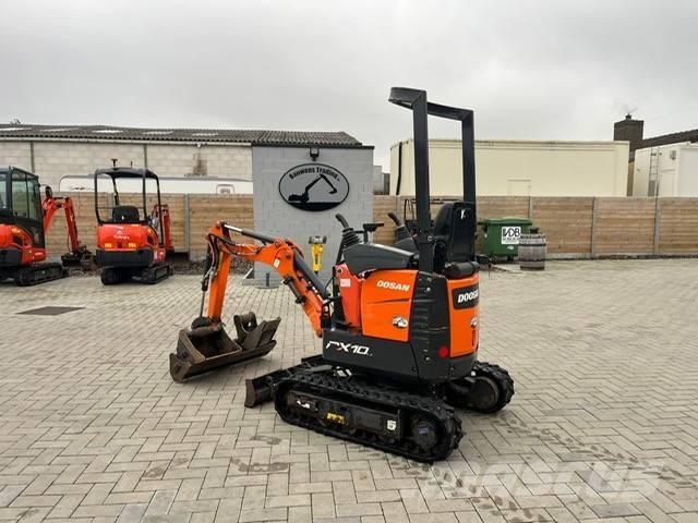 Doosan DX 10 Z Міні-екскаватори < 7т