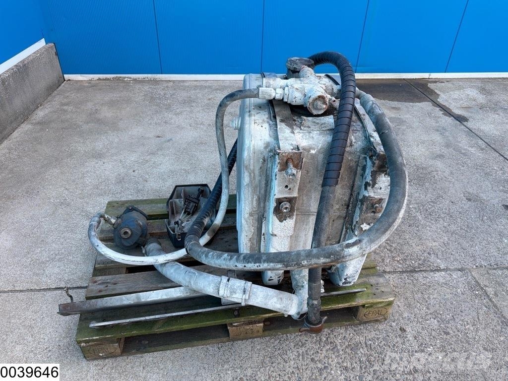Hyva Tank, pump, hoses, control valve Hidráulica