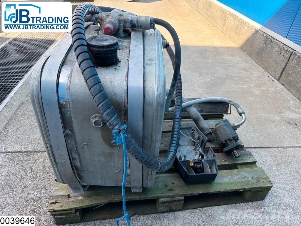 Hyva Tank, pump, hoses, control valve Hidráulica