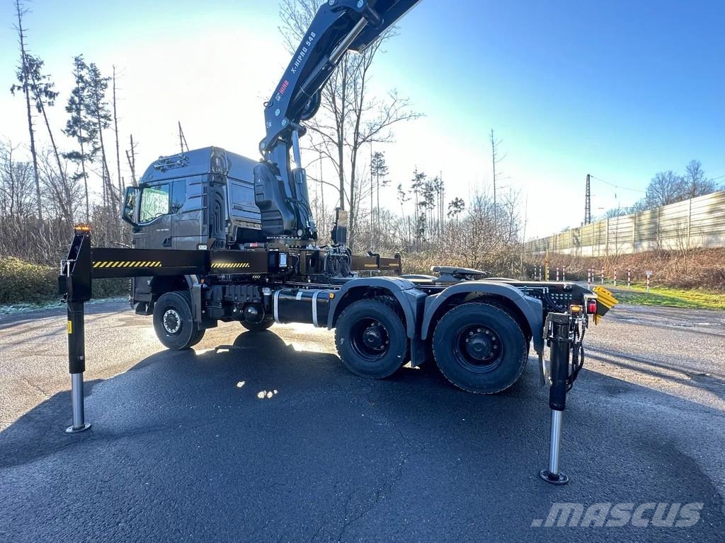 MAN TGS 33.540 MAN TGS 33.540 6x6 Kran HIAB X-HIPRO 54 Gru per tutti i terreni