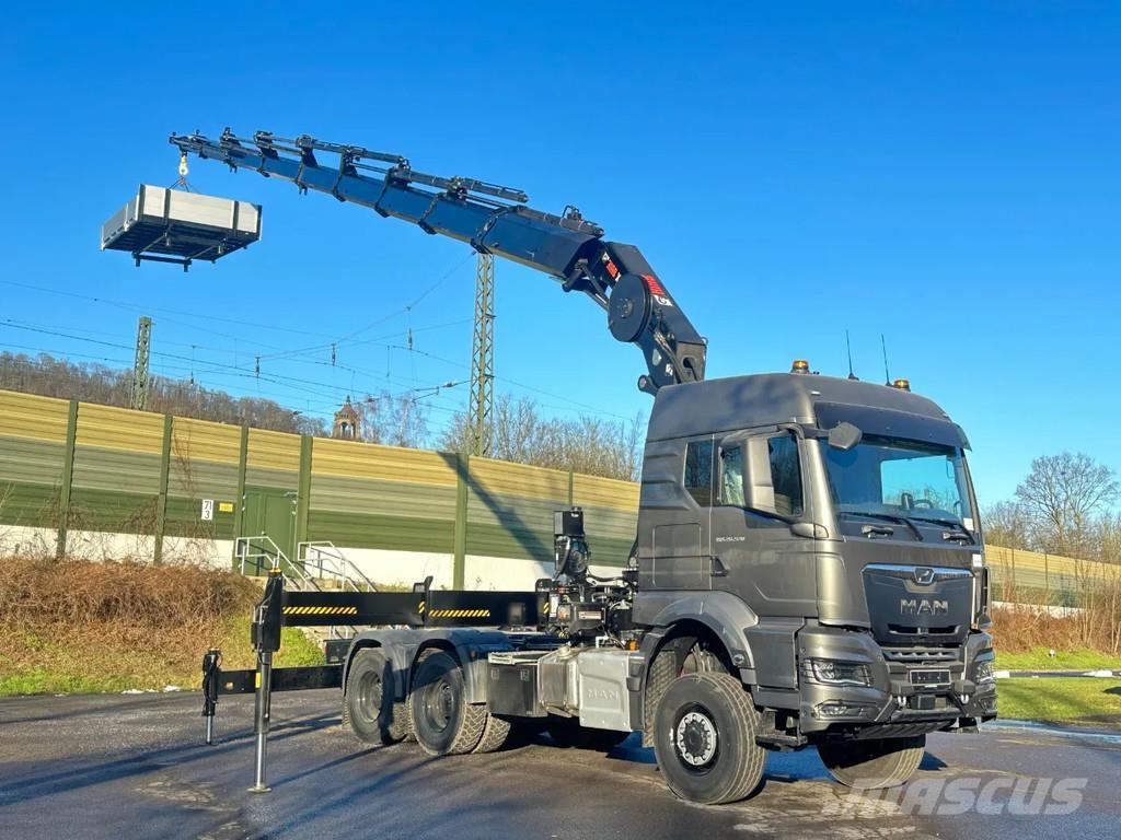 MAN TGS 33.540 MAN TGS 33.540 6x6 Kran HIAB X-HIPRO 54 Gru per tutti i terreni