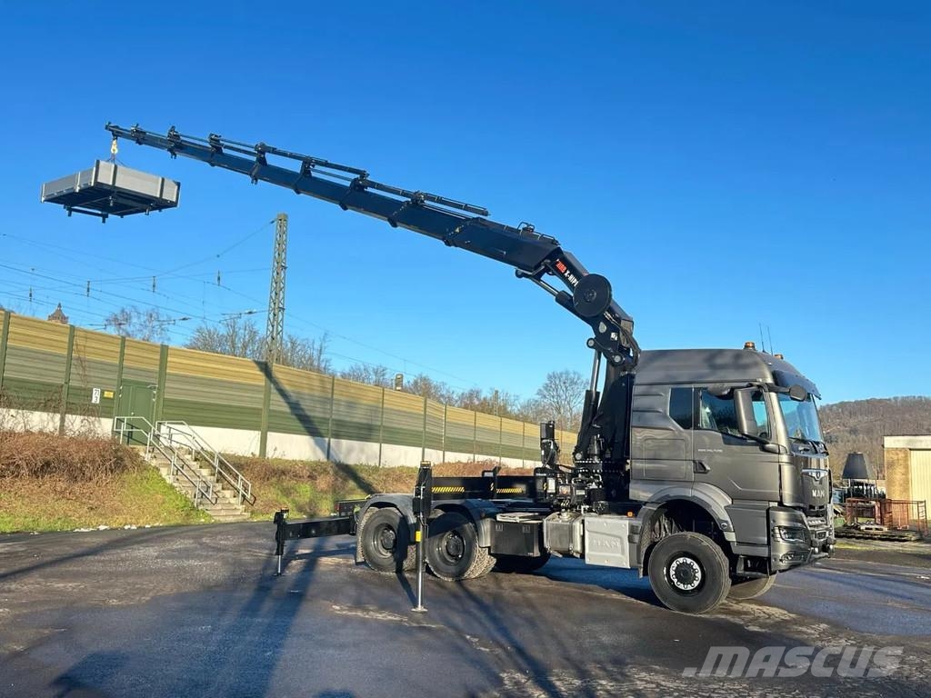 MAN TGS 33.540 MAN TGS 33.540 6x6 Kran HIAB X-HIPRO 54 Gru per tutti i terreni