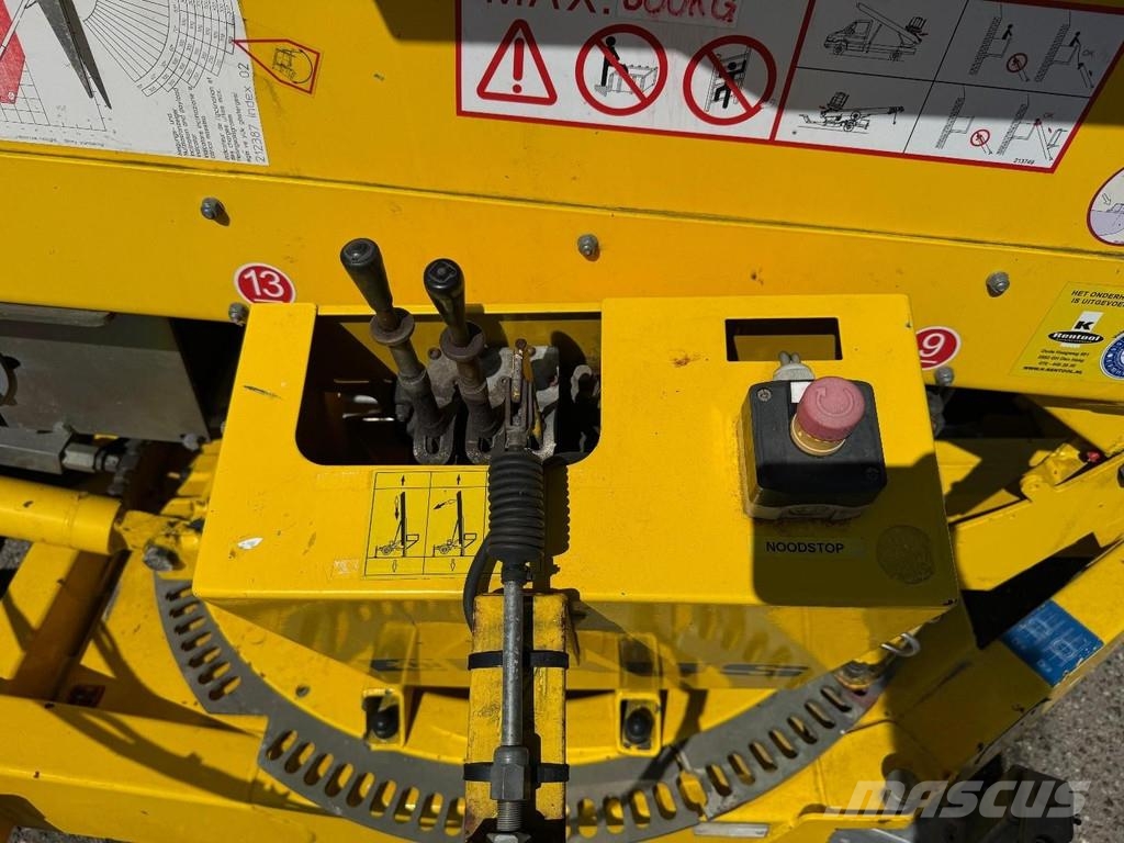 Paus 37WH - 37 METER / 300 KG - TÜV UNTILL 07/2027 المنصات الهوائية المثبتة على مقطورة