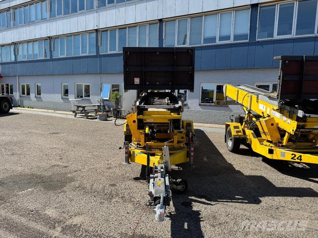 Paus 37WH - 37 METER / 300 KG - TÜV UNTILL 07/2027 المنصات الهوائية المثبتة على مقطورة
