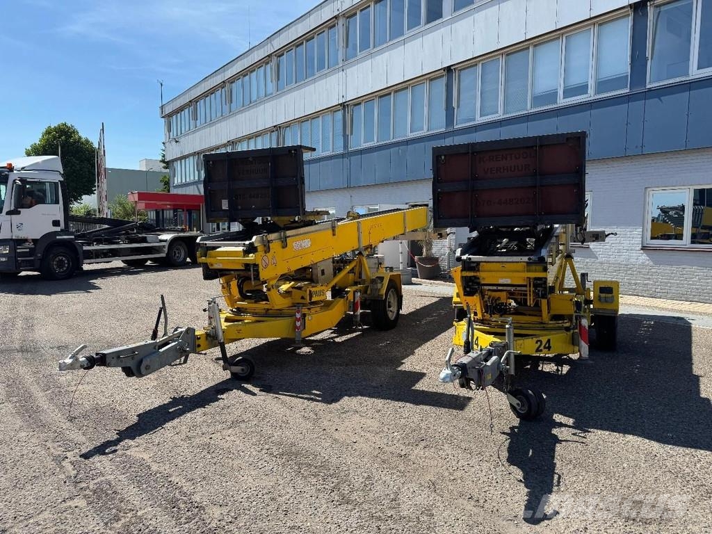 Paus 37WH - 37 METER / 300 KG - TÜV UNTILL 07/2027 المنصات الهوائية المثبتة على مقطورة