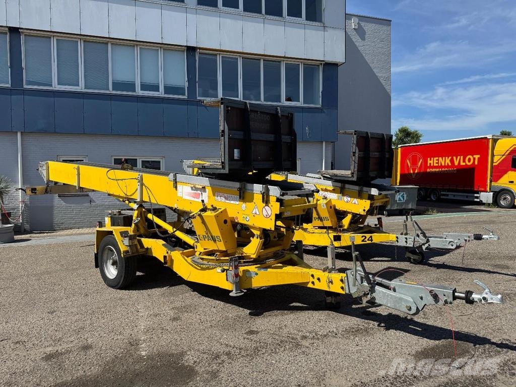 Paus 37WH - 37 METER / 300 KG - TÜV UNTILL 07/2027 المنصات الهوائية المثبتة على مقطورة