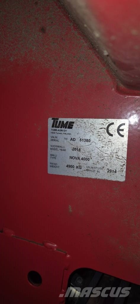 Tume Nova Combi 4000 Kombine hububat mibzerleri