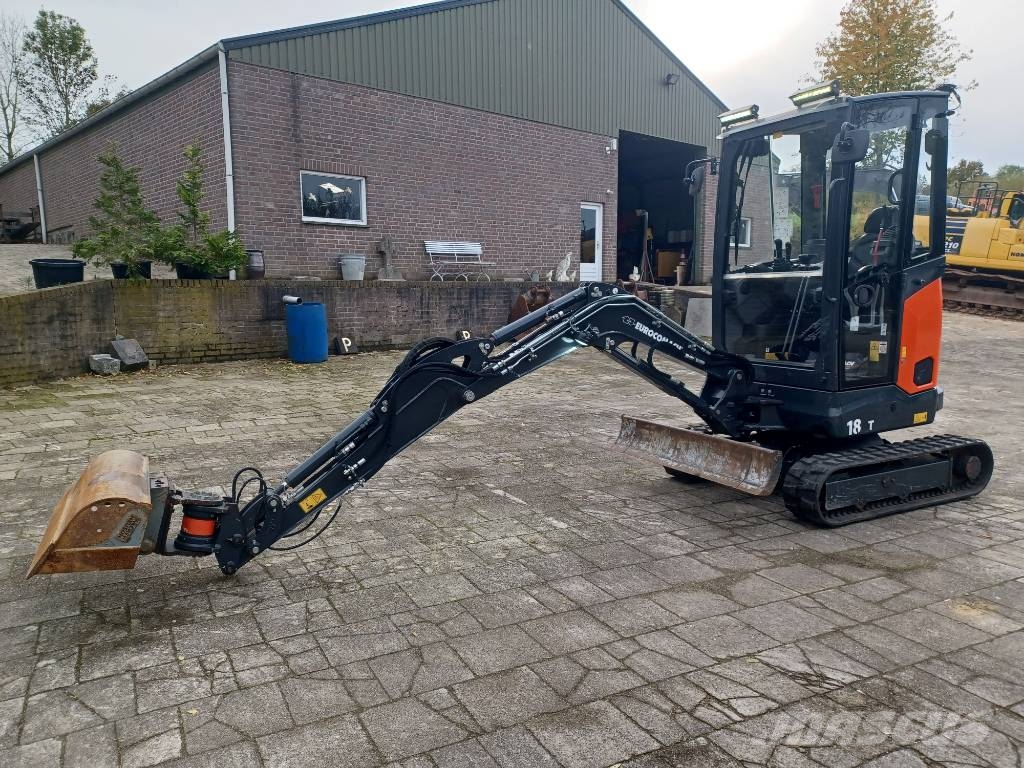 Eurocomach 18 ZT same as case CX 18 D Miniexcavadoras