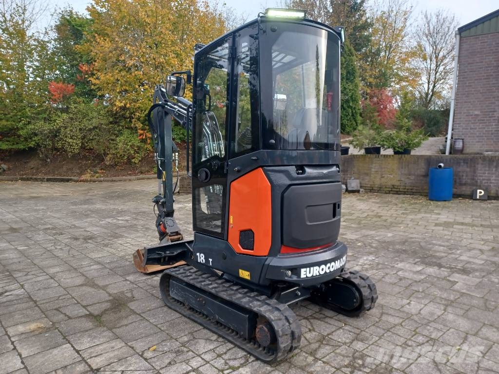 Eurocomach 18 ZT same as case CX 18 D Miniexcavadoras