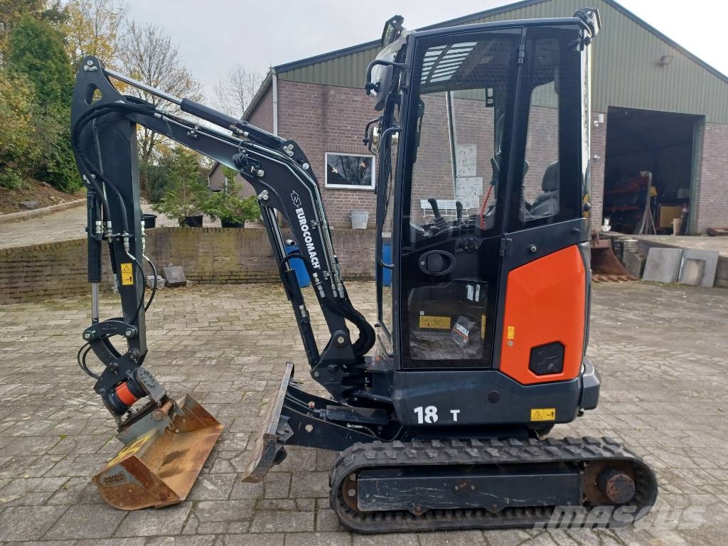 Eurocomach 18 ZT same as case CX 18 D Miniexcavadoras