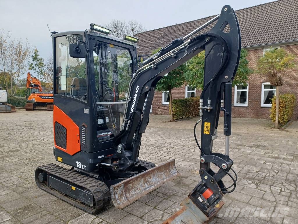 Eurocomach 18 ZT same as case CX 18 D Miniexcavadoras