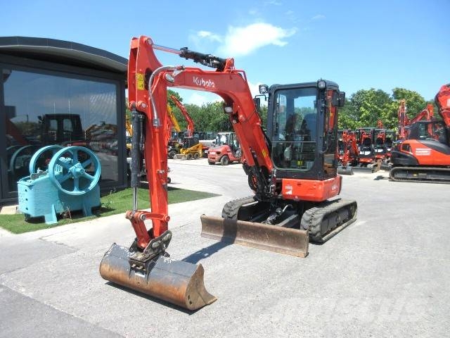 Kubota U 36-4 Mini kotrók < 7t