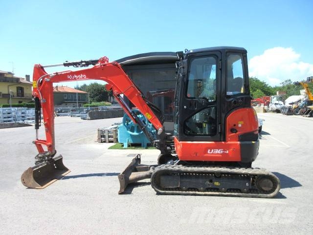 Kubota U 36-4 Mini kotrók < 7t